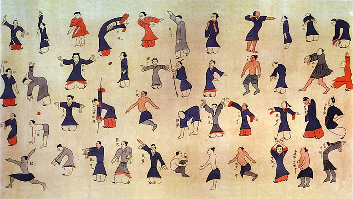 Qigong exercises