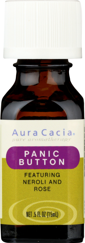 AURA CACIA: Essential Solutions Panic Button, 0.5 oz Image