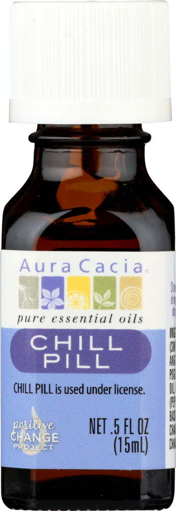 AURA CACIA: Essential Solutions Chill Pill, 0.5 oz Image