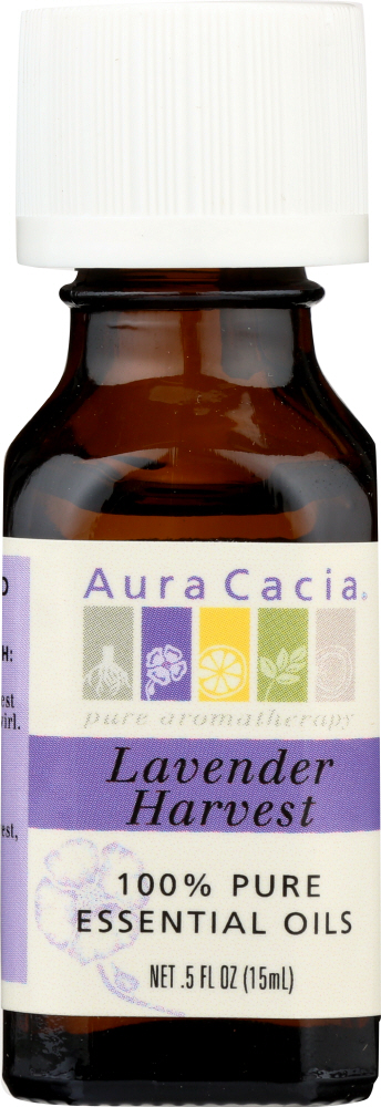 AURA CACIA: 100% Pure Essential Oil Lavender Harvest, 0.5 oz Image