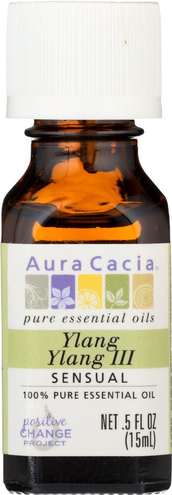 AURA CACIA: 100% Pure Essential Oil Ylang Ylang III, 0.5 Oz Image