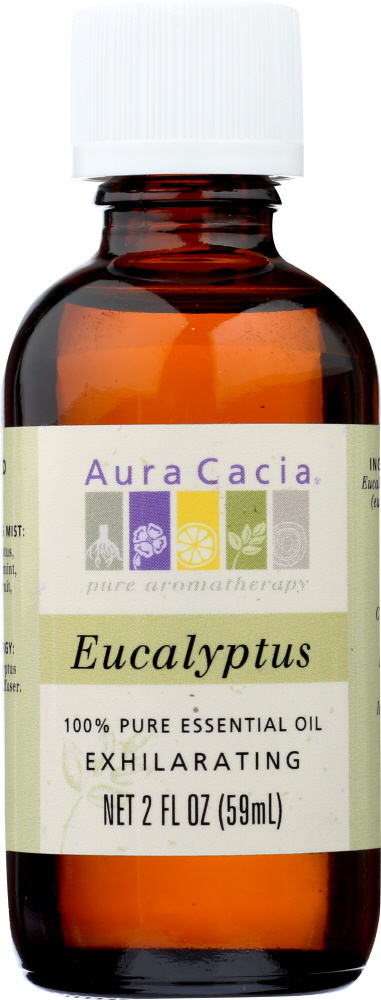 AURA CACIA: 100% Pure Essential Oil Eucalyptus, 2 Oz Image