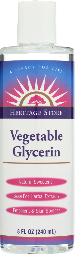 HERITAGE: Vegetable Glycerin, 8 oz Image