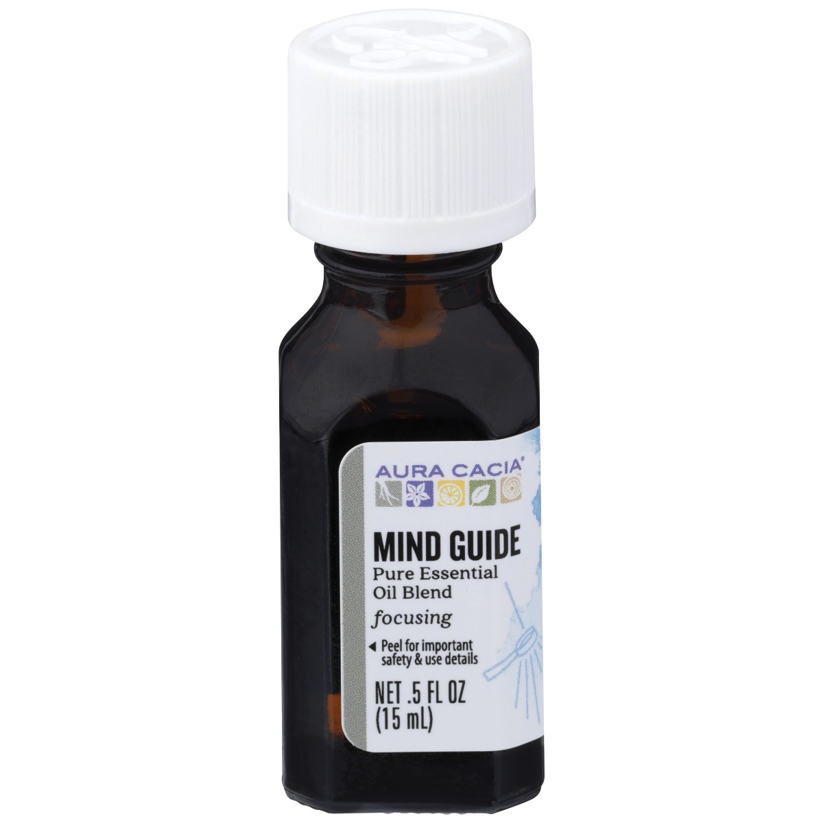 AURA CACIA: Mind Guide Essential Oil Blend, 0.5 oz Image