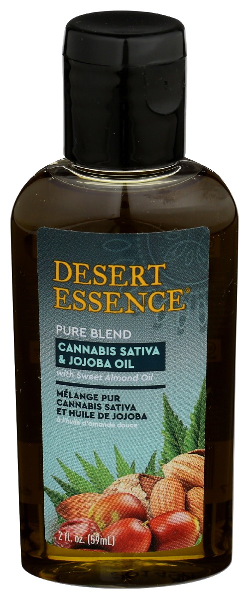 DESERT ESSENCE: Cannabis Sativa And Jojoba Oil, 2 fo Image