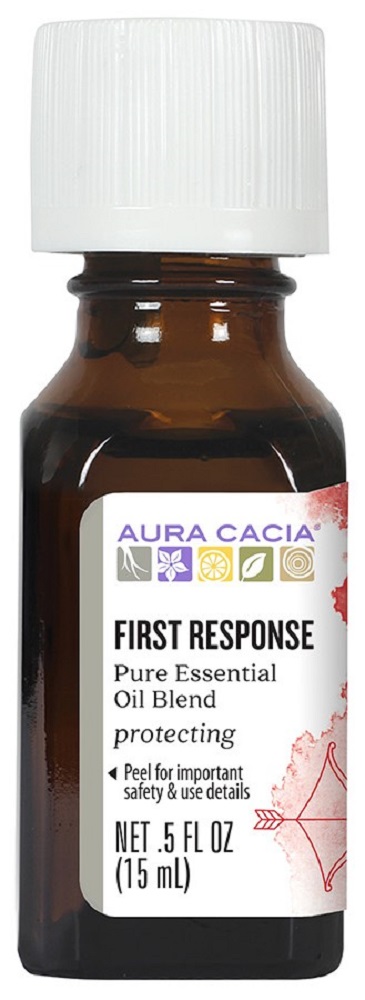 AURA CACIA: First Response Pure Essential Oil Blend, 0.5 oz Image