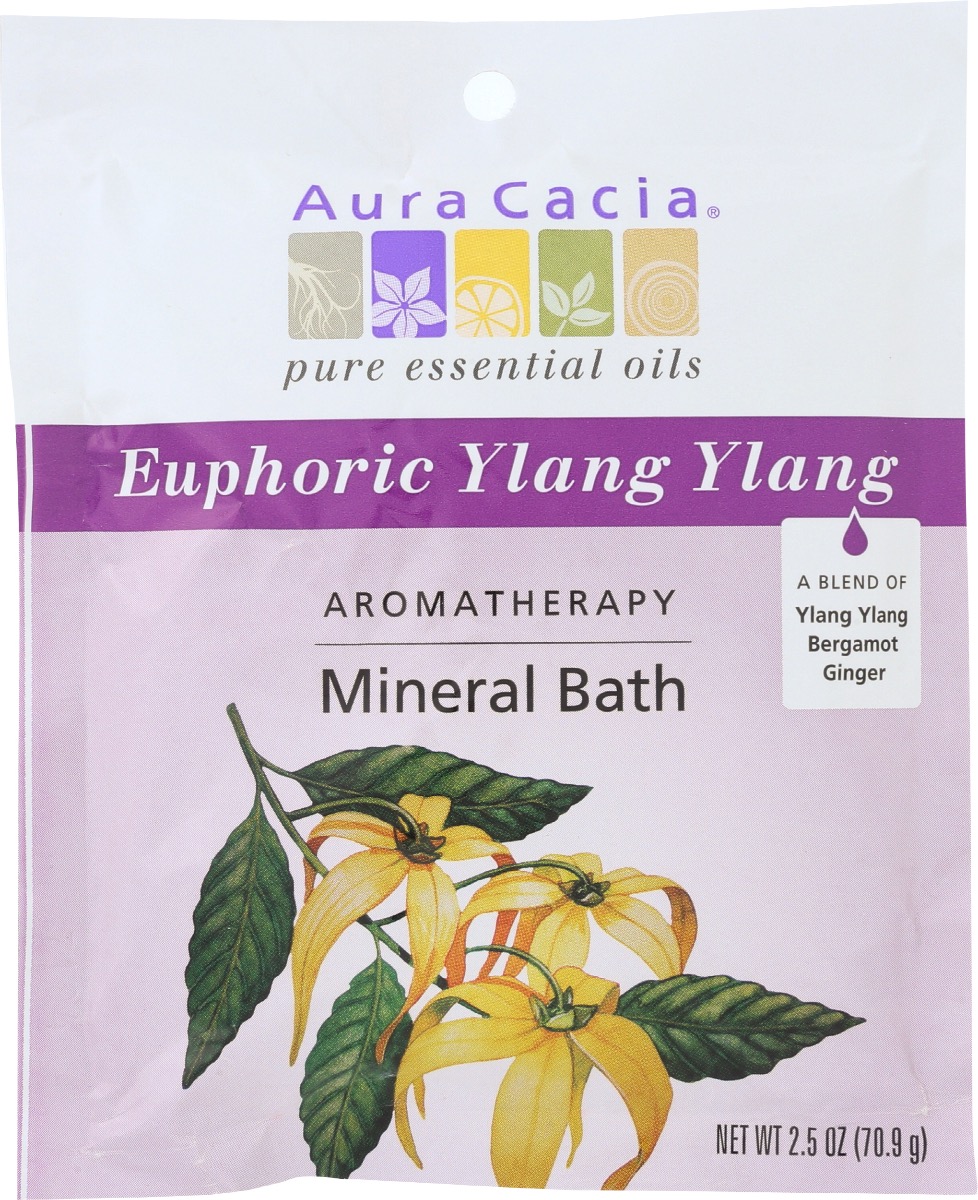 AURA CACIA: Bath Mnrl Euphoric Ylang Ylang, 2.5 oz Image