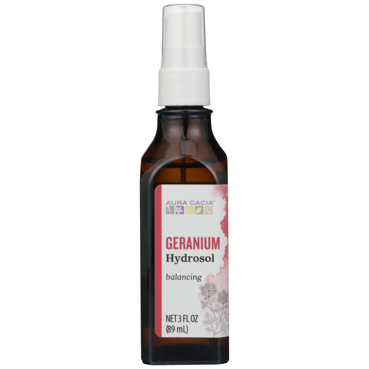 AURA CACIA: Oil Mist Armathrpy Grnium, 3 oz Image