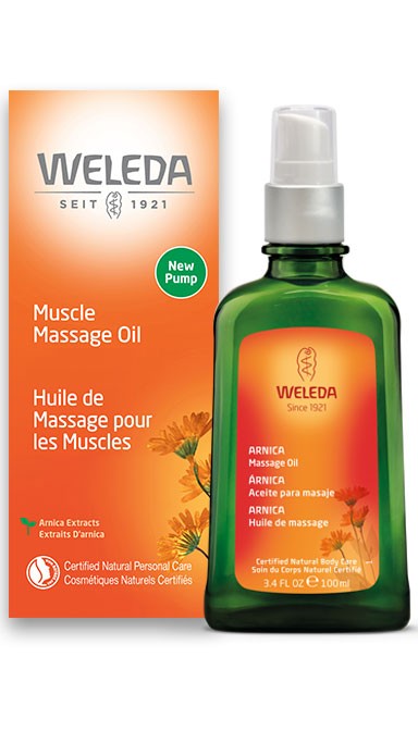 WELEDA: Muscle Massage Oil Arnica, 3.4 oz Image