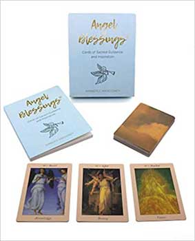 Angel Blessings cards (dk & bk) by Kimberly Marooney Image
