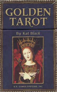 Golden Tarot Deck & Book by Kat Black Image
