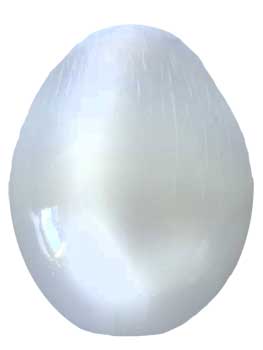 2 1/2″ Selenite egg Image