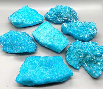 ~5# Qtz druse turquoise Image