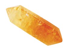 Double Terminated Citrine Point 1 1/2″ Image
