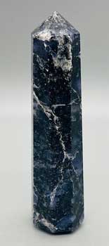 3-4″ Iolite W Black Mica obelisk Image