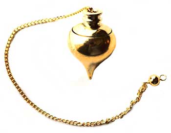 gold plated pendulum w Compartment Image