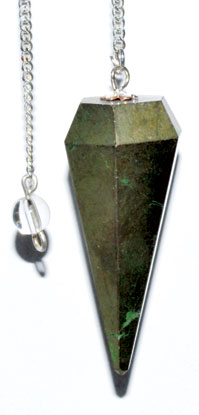 6-sided Pyrite pendulum Image