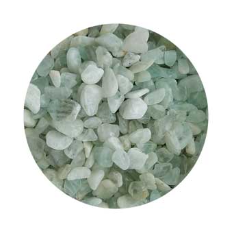 1 lb Aquamarine tumbled stones Image