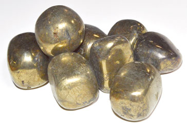 1 lb Chalcopyrite tumbled stones Image