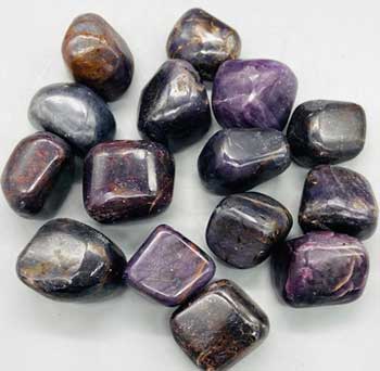 1 lb Corundum tumbled stones Image