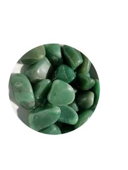1 lb Green Adventurine tumbled stones Image