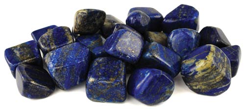 1 lb tumbled Lapis Lazuli stones Image