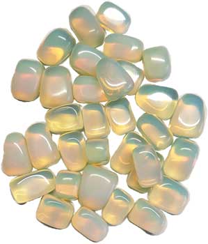 1 lb Opalite tumbled stones Image