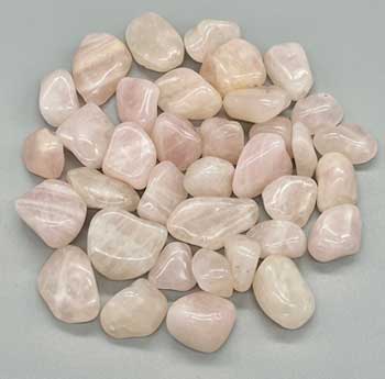 1 lb Rose Quartz tumbled stones Image