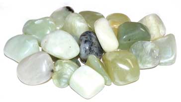 1 lb Serpentine tumbled stones Image