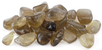 1 lb Smoky Quartz tumbled stones Image