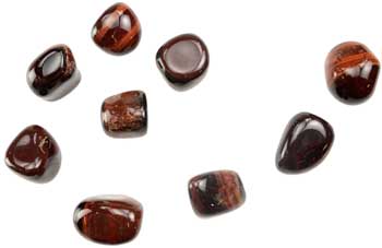 1 lb Red Tiger Eye tumbled stones Image