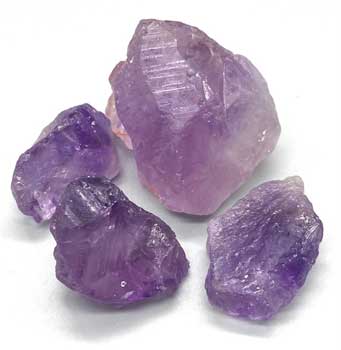 1 lb Amethyst 3-5cm untumbled stones Image