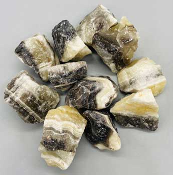 1 lb Zebra Calcite untumbled stones Image