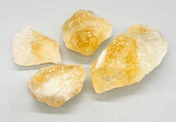 1 lb Citrine 3-5cm untumbled stones Image