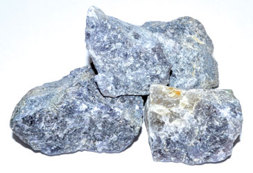 1 lb Iolite untumbled stones Image