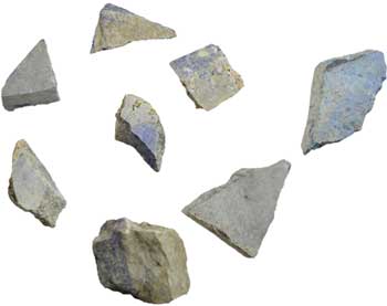 1 lb Lapis untumbled stones Image