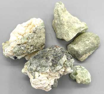1 lb Prenhite with Rutile untumbled stones Image