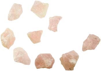 1 lb Rose Quartz untumbled stones Image