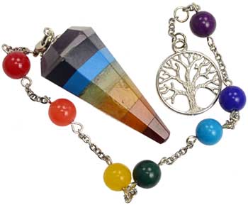 Chakra pendulum bracelet Image