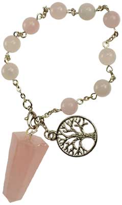 Rose Quartz pendulum bracelet Image